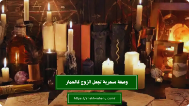 وصفة سحرية لجعل الزوج كالحمار
