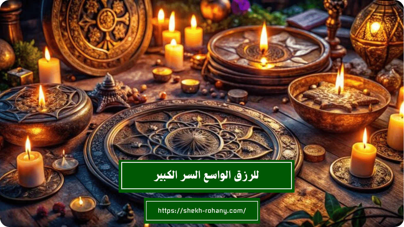 للرزق الواسع السر الكبير