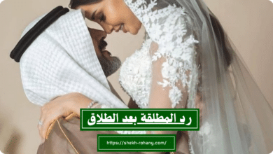 رد المطلقة بعد الطلاق