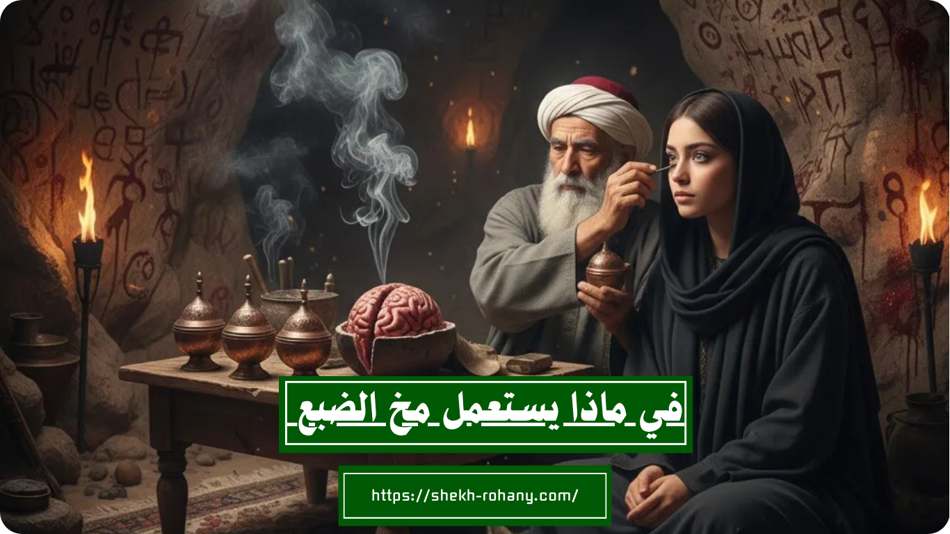 في ماذا يستعمل مخ الضبع